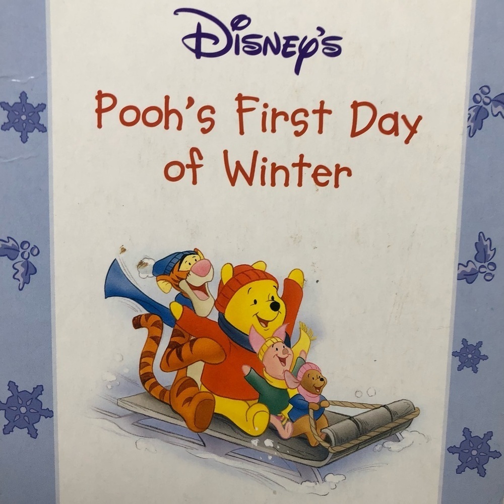 Disney's “Pooh’s First Day of Winter” Hardcover